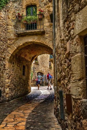 Pals, un pueblo medieval.